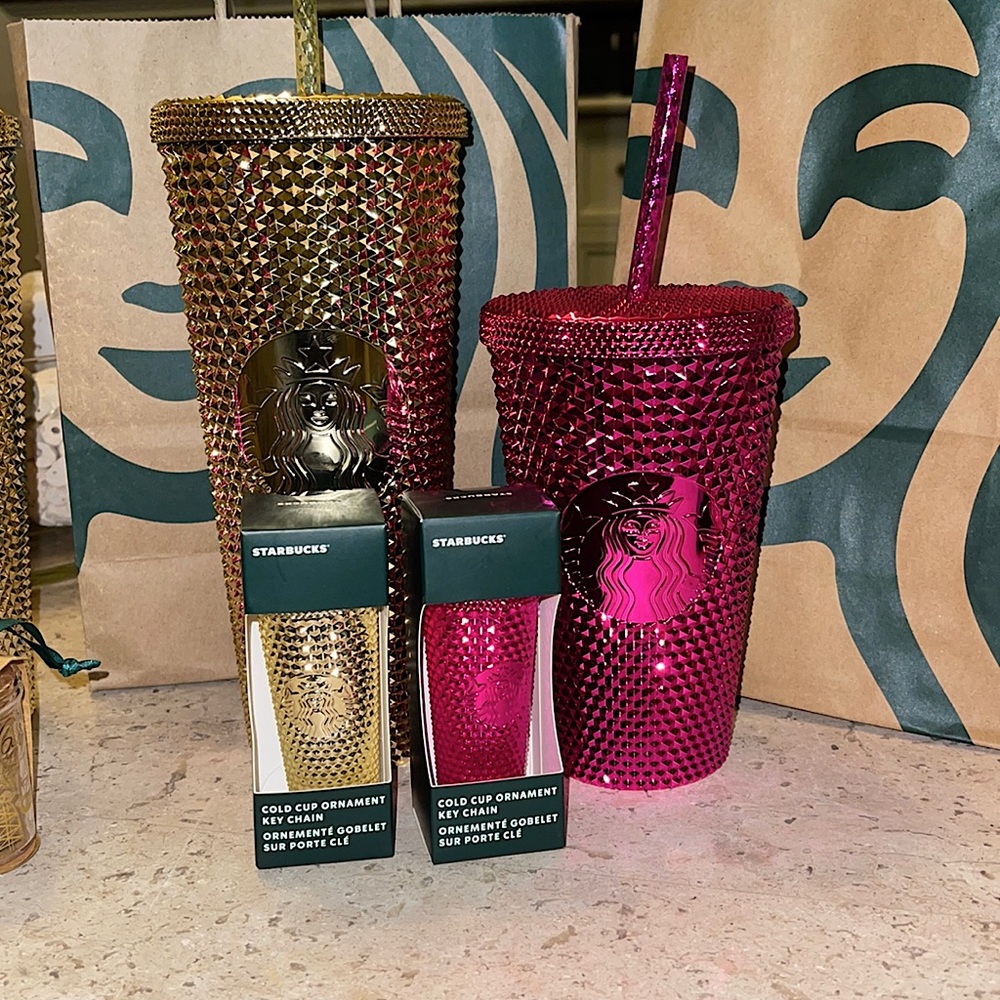 Starbucks 2022 Gold Cup, Ornament/Keychain